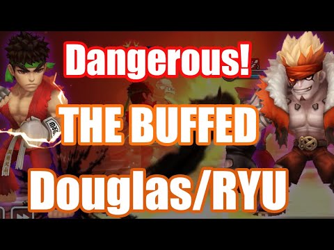 【Summoners War | Curry's RTA】Its Dangerous!! THE BUFFED Douglas / RYU is too strong!!