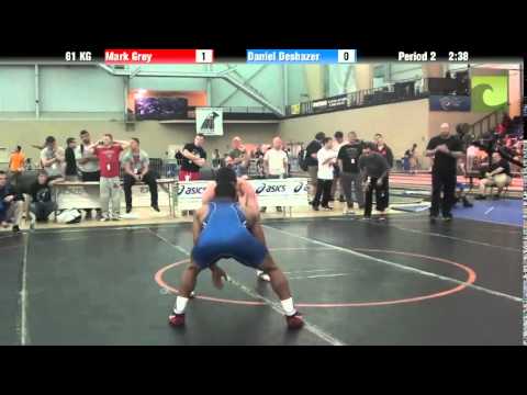 61 KG Mark Grey vs  Daniel Deshazer