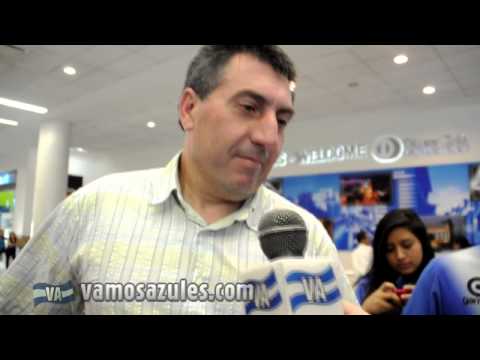 Llegada a Ecuador de Javier Baldriz, ex portero de Emelec, campeón 1988