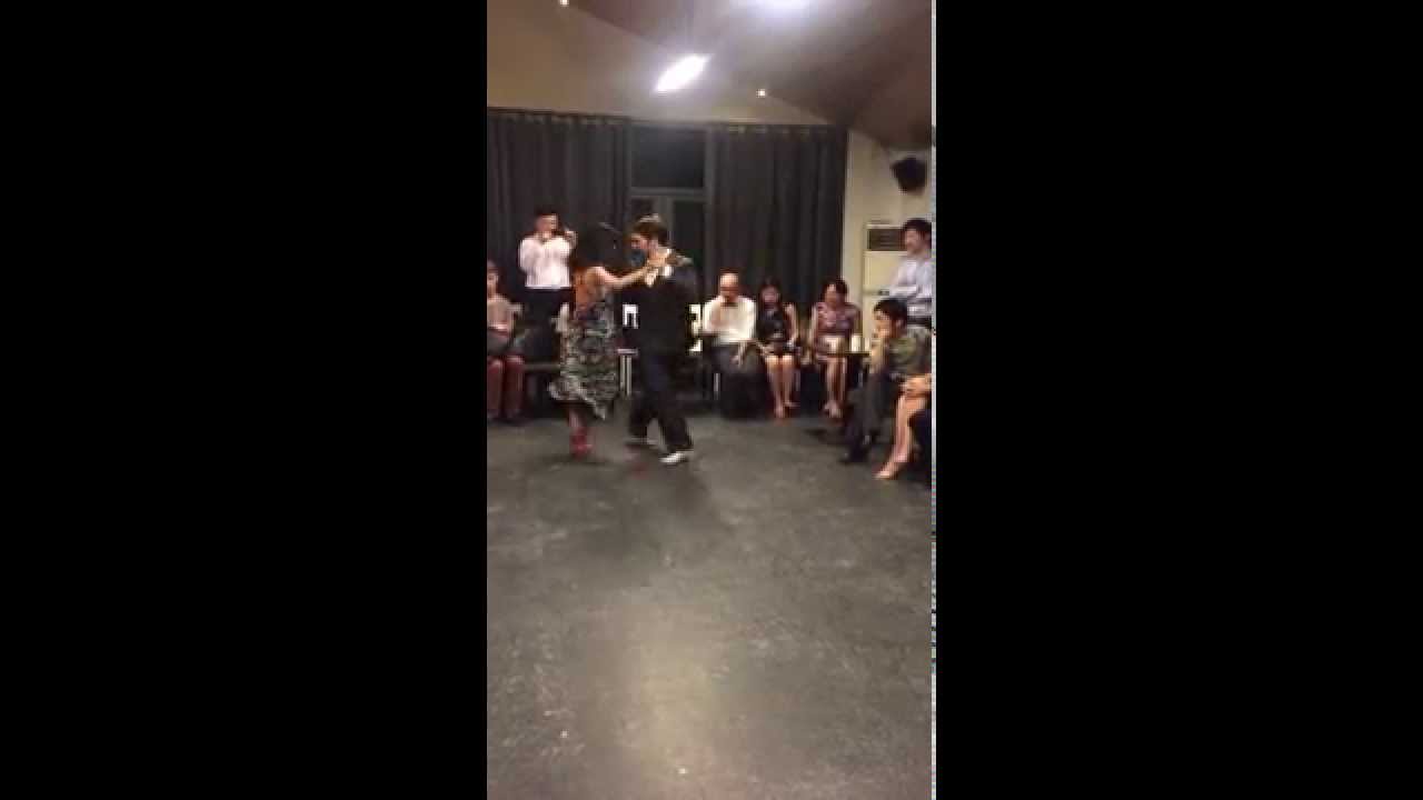 Adam Cornett and Tilly Kimm Perform in Guangzhou, China 2/3