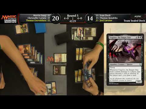 Magic the Gathering GP DC 2018 Team Limited Round 5