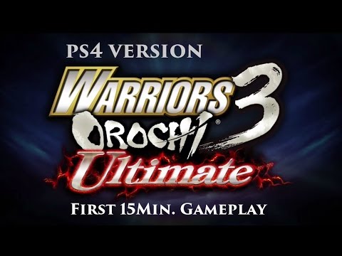 US Version.Warriors Orochi 3 Ultimate (PS4) First 15 Min. Gameplay. Walkthrough