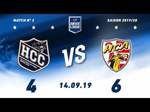 14.09.2019 HC La Chaux-de-Fonds - HC Ajoie (4-6)