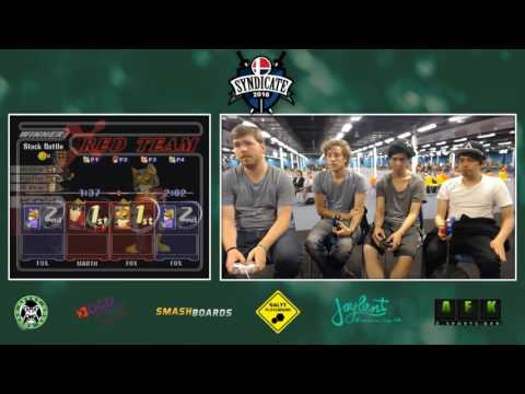 SYN2016 - KasparV + Jim Morrison Vs HaoTwo + Yeniths - SSBM Doubles Bracket Winners R2