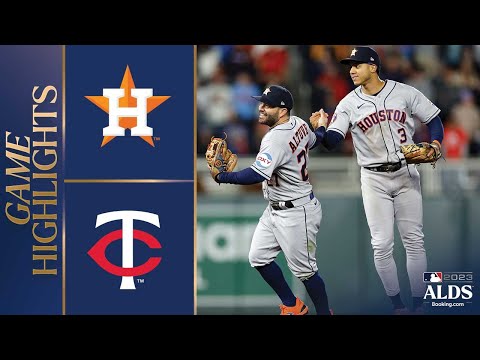 MLB 미네소타 2-3 휴스턴 ALDS 4차전 하이라이트