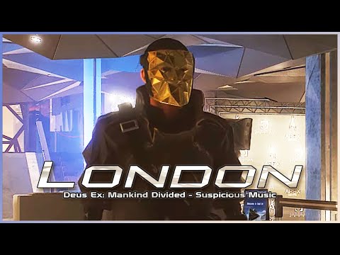Deus Ex: Mankind Divided - London Apex Center | Ambient & Suspicious Music Mix (1 Hour)