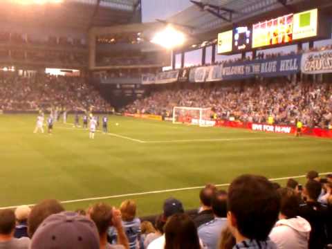 Claudio Bieler penalty kick vs Montreal Impact