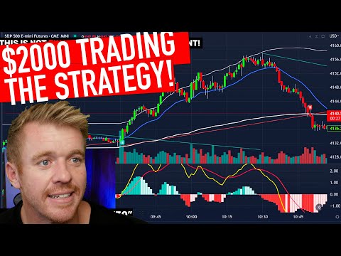 $2000 Day Trading Simple Strategy MONDAY!