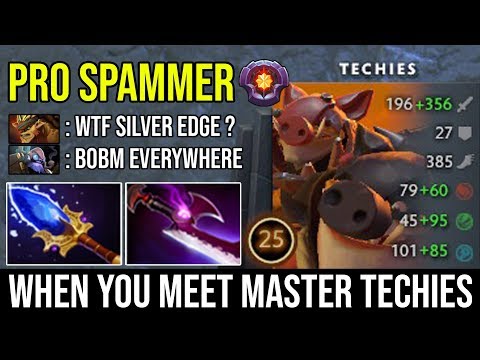 This Happen When You Meet Master Techies Spammer in Pub - Even BB Not Tanky For Him by Top MMR DotA2