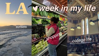 LA week in my life (exploring USC, shopping, mental health chats)