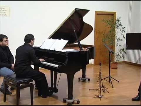 Cinq danses exotiques  Jean Francaix              Fulvio Falleri Sax Alto - Marco Marconi Piano