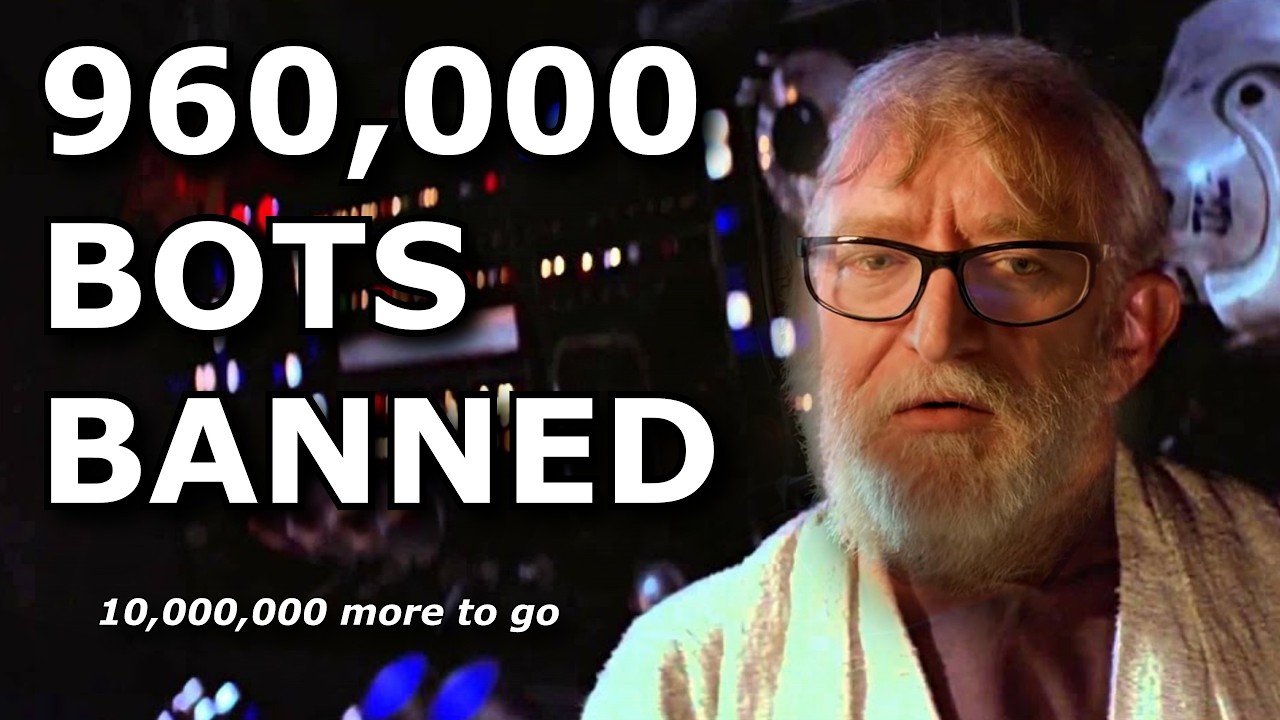 960,000 Bots Banned