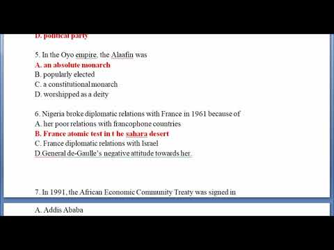 jamb past questions government 2018