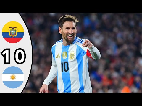 Ecuador vs Argentina 01-1 | Highlights & All Goals | World Cup Qualifiers 2026