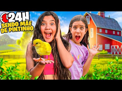 WE ADOPTED A CHICKEN AND TAKE CARE OF IT FOR 24 HOURS
