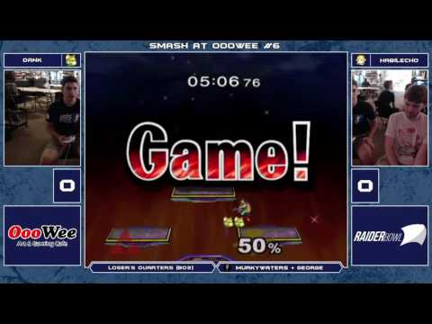 Smash At OooWee 6 Melee Singles - Habilecho (Zelda) vs Dank (Fox) - Loser's Quarters