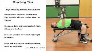 94. High Velocity Barbell Bench Press