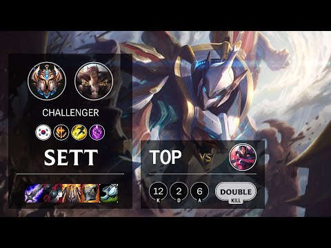 Sett Top vs Irelia - KR Challenger Patch 10.16