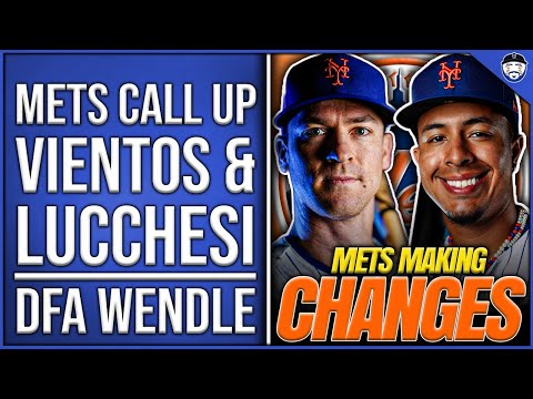 REPORT: Mets DFA Joey Wendle, Call Up Mark Vientos & Joey Lucchesi (New York Mets News)