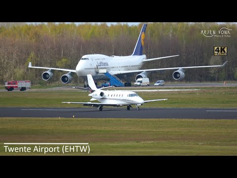 Plane Spotting at Twente Airport 22-04-2021 : Only one arrival