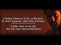 Pukaar [OST] - Shuja Haider - Lyrical Video With Enhlish Subtitles