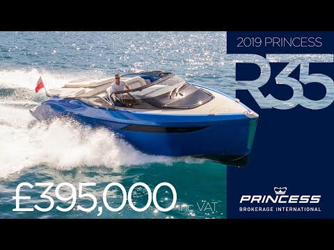 2019 Princess R35 Broker Walkthrough with Nigel James | FOR SALE NOW in Mallorca, Spain