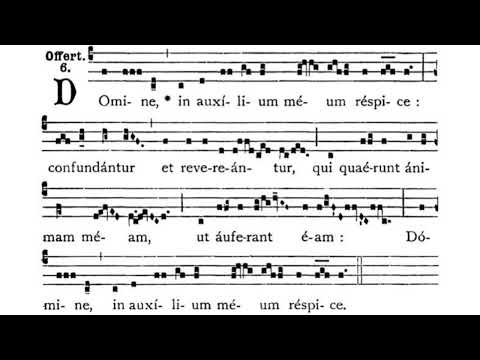 Gregorian Chant - Julian D. Jankowski - 16th Sunday after Pentecost - Offertory