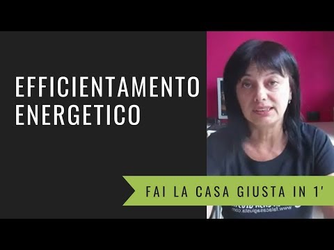FCG in un minuto: EFFICIENTAMENTO ENERGETICO
