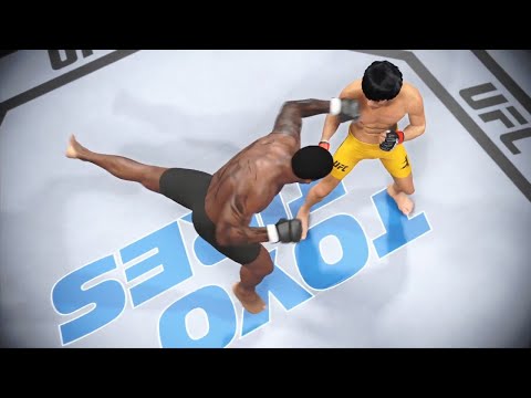 EA Sports UFC 4 | Bruce Lee vs 50 Cent