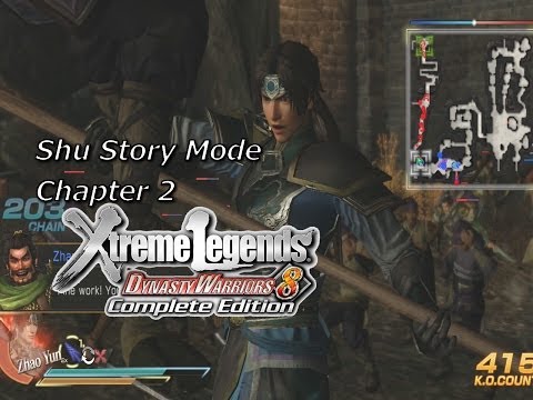 Dynasty Warriors 8 XL Complete Edition [PS4] Story Mode Shu Walkthrough Ep.2 [1080p]