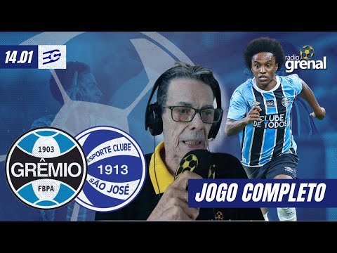 JOGO COMPLETO | GRÊMIO (0) X (1) SÃO JOSÉ | GAUCHÃO | 14/01/2026