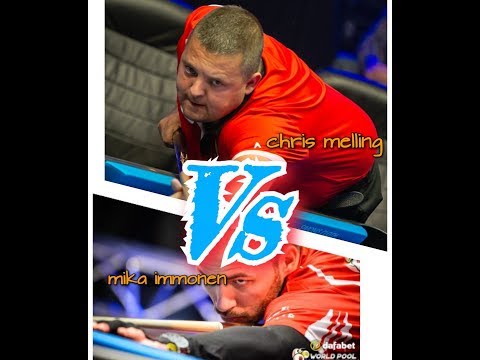 8BALL POOL UNBELIEVABLE RUN OUT EVER ||  Chris Melling Vs mika immonen