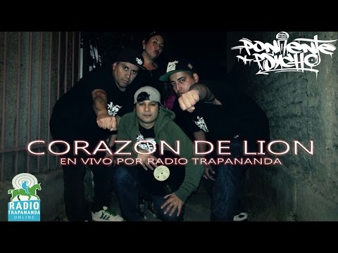 Poniente Psycho en vivo por RADIO TRAPANANDA - Corazón de lion (sesiones cam)