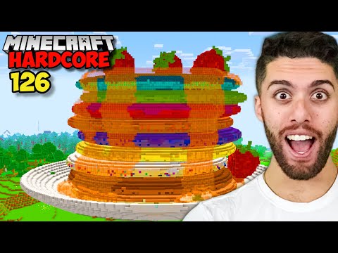 I Built The WORLDS BIGGEST PANCAKES in Minecraft Hardcore