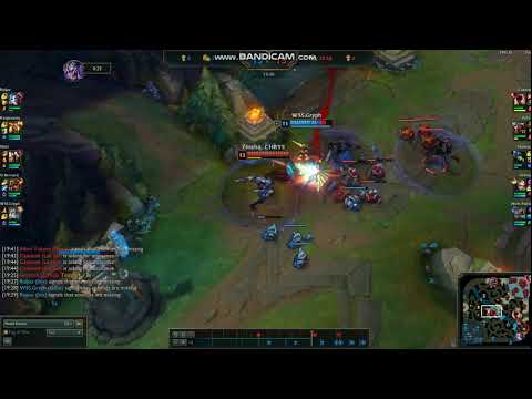 Zed vs Galio 1v1(2)
