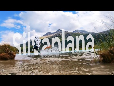 KITESURFING in the SWISS ALPS - FLYINGFLO(g) #6 - Lake Silvaplana