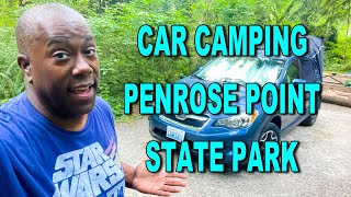 Car Camping at a New State Park in Washington