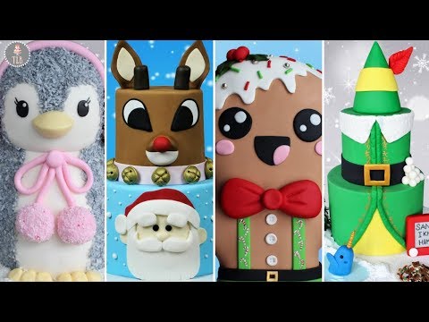 AMAZING HOLIDAY CAKE COMPILATION! | Top Chocolate Christmas Cake Decorating Ideas | DIY Christmas