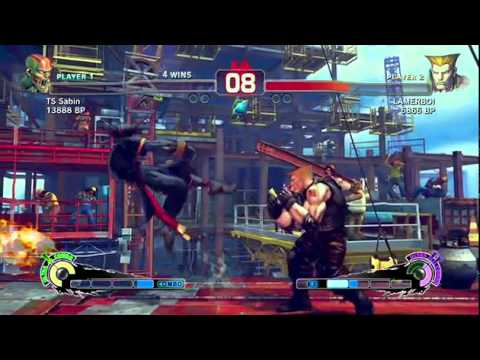 SSF4 Sabin/Arturo(DH) vs Lamerboi(GU) 1/2
