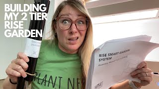 BUILDING MY 2-TIER FAMILY RISE GARDEN | The Indoor Gardener