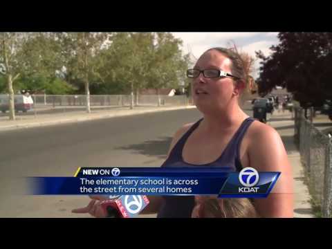 Girls threatened on their way to school