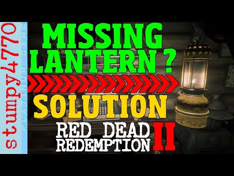 Red Dead Redemption 2: Missing Lantern Solution.