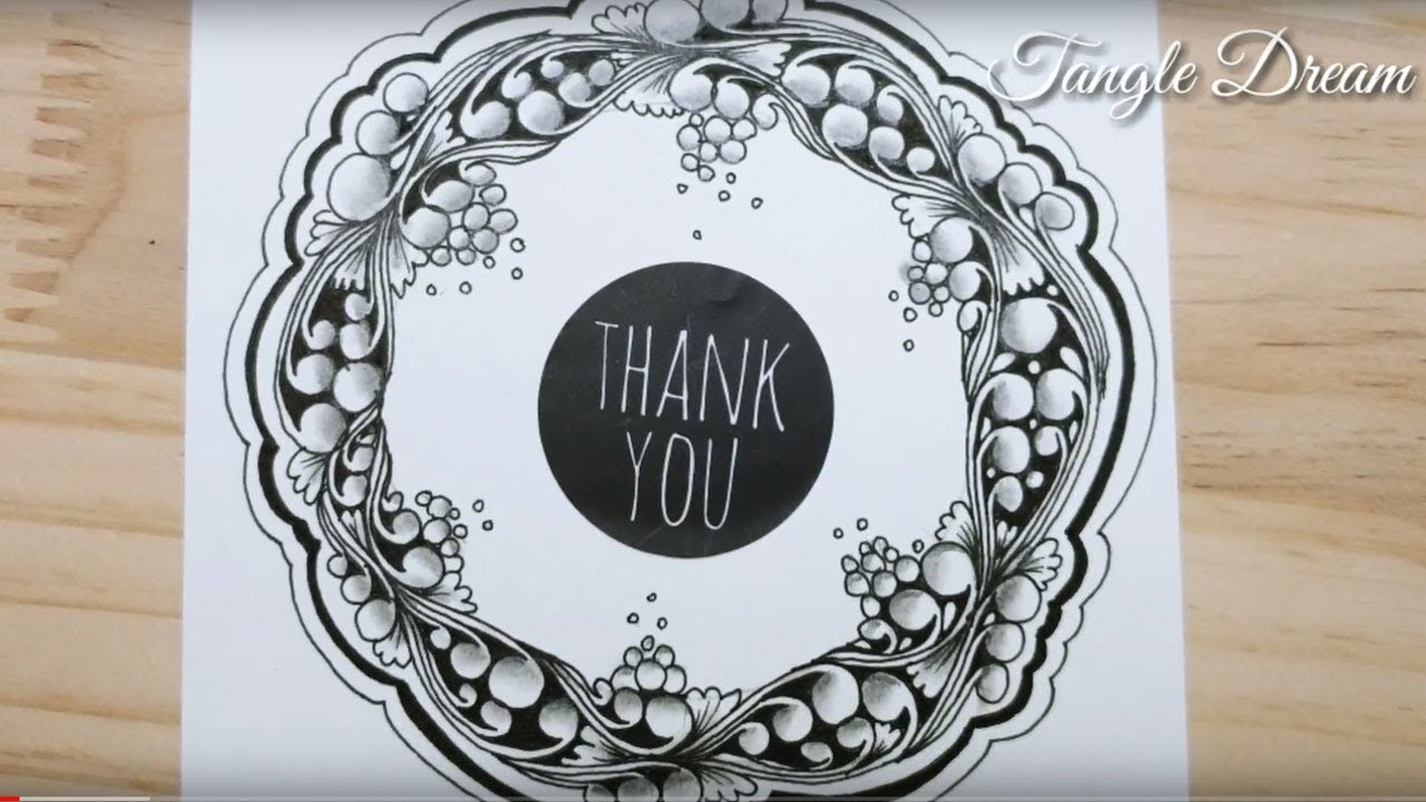 Tangle card # 7 - Tangle Dream