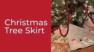 Cutting a Circle for your Tree Skirt