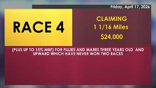 LAUREL PARK 2026-04-17 PL#99_REPLAY SHOW