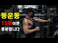 15분 등운동 프로그램