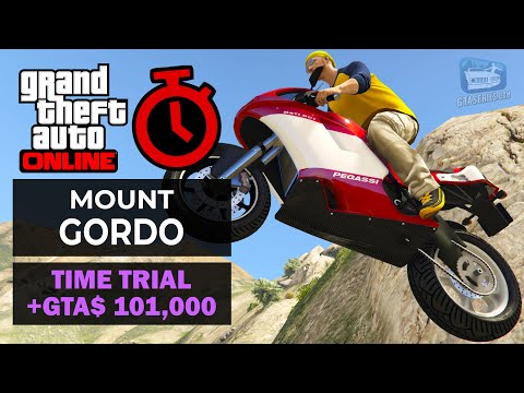 GTA Online Time Trial - Mount Gordo (Under Par Time)
