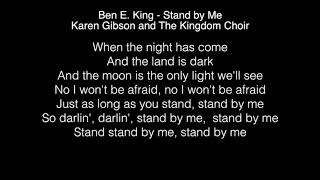 Karen Gibson and The Kingdom Choir - Stand by Me Lyrics (Ben E  King) The Royal Wedding