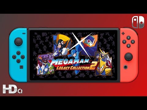 MEGA MAN : Legacy Collection - Nintendo Switch 1 + 2 Collection Launch Trailer (2018) HD