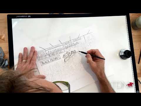 Behind the Scenes with TDN Cartoonist Remi Bellocq